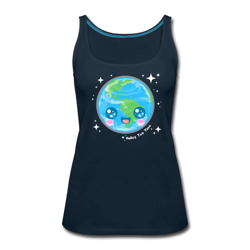 Kawaii Earth Women’s Premium Tank Top