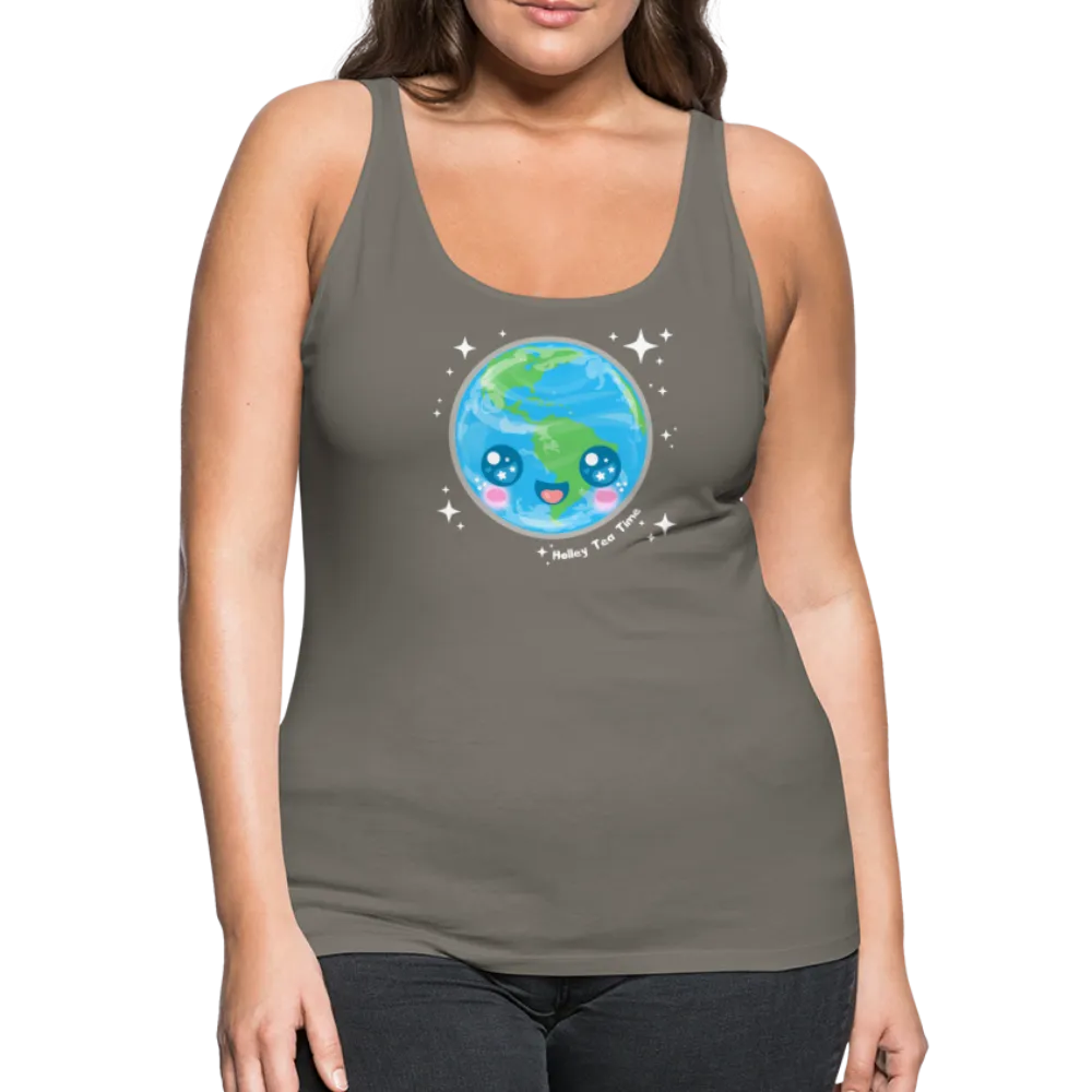 Kawaii Earth Women’s Premium Tank Top