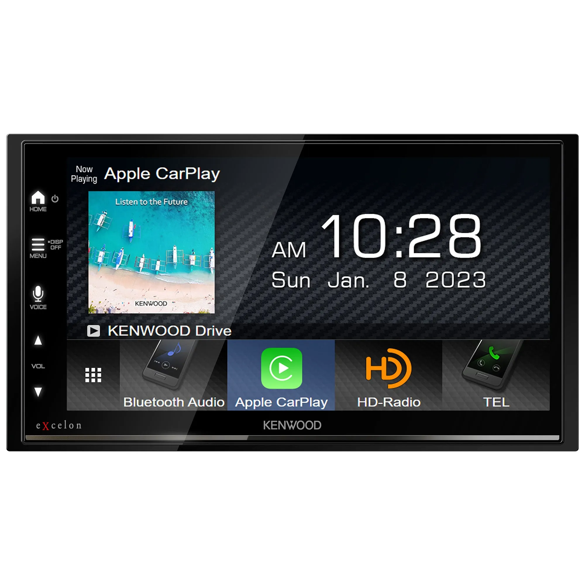 Kenwood DMX809S 6.8" Digital Multimedia Receiver w Android Auto and Apple CarPlay