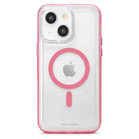 La Hornet - iPhone 15 Plus / iPhone 14 Plus Clear Hot Pink Glitter w/ MagSafe Case