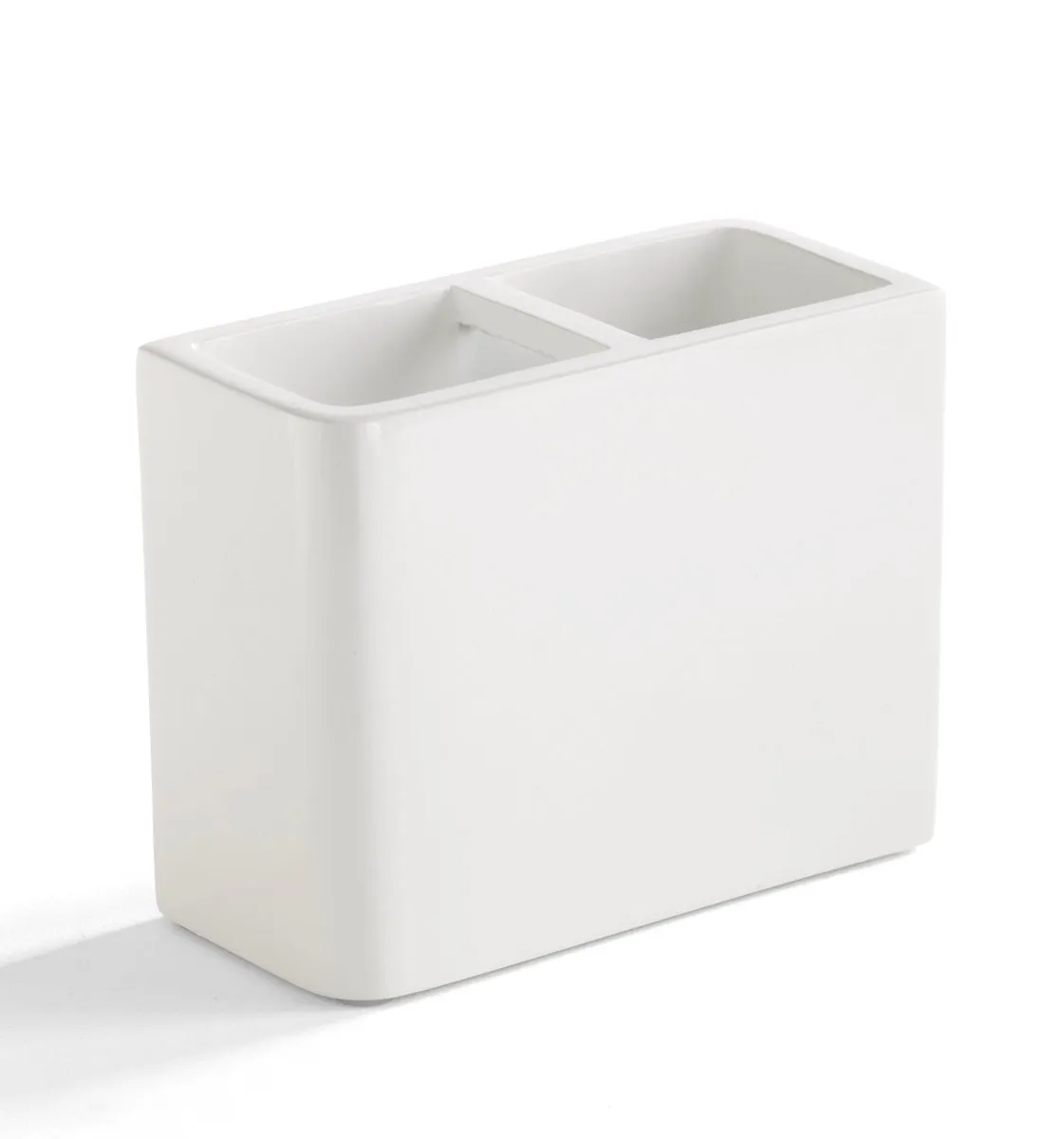 Lacca White Bath Accessories by Kassatex