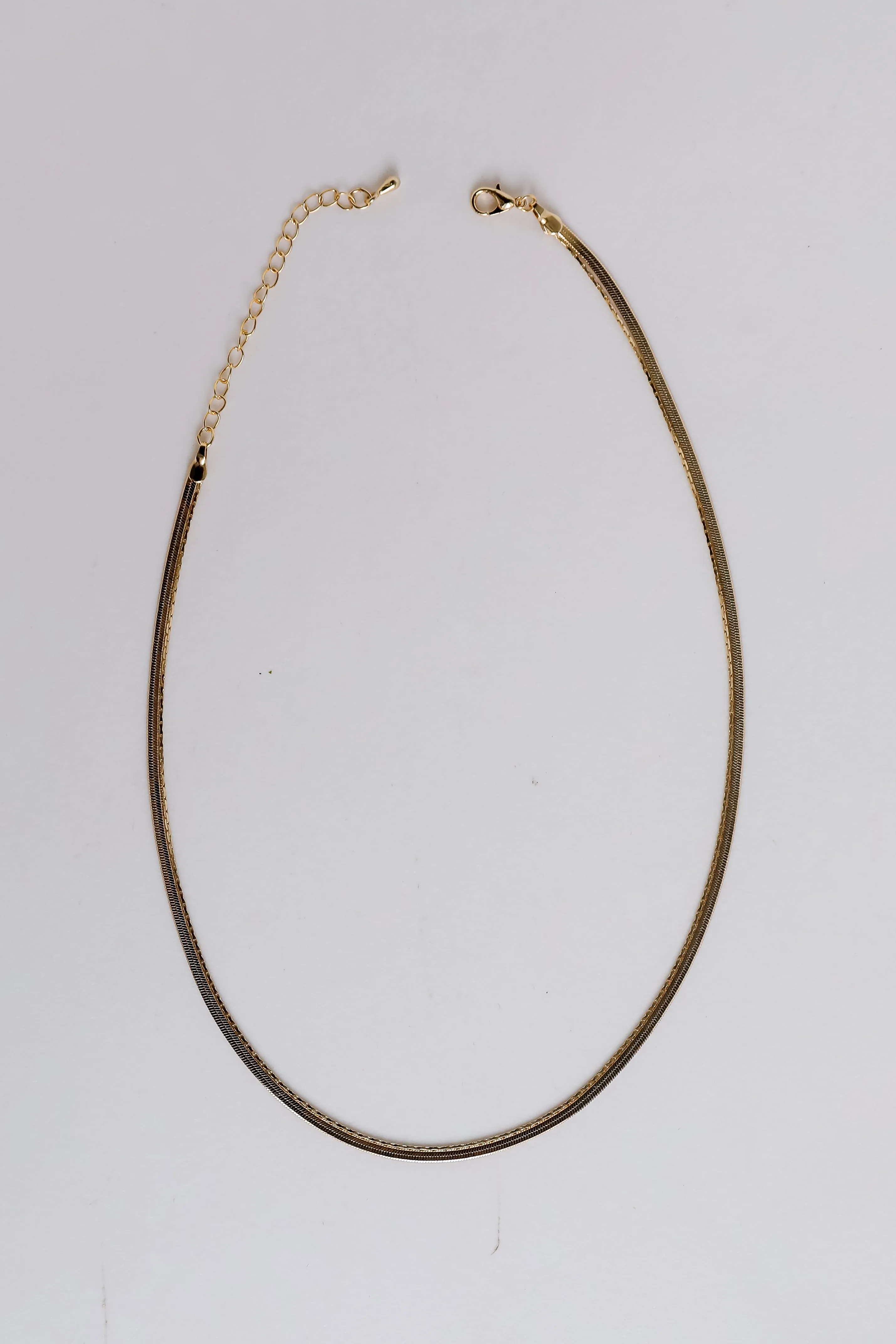 Lana Gold Layered Chain Necklace