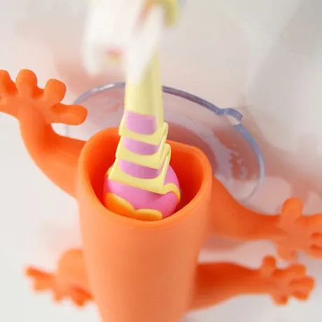 Larry the lizard toothbrush holder | Four colours