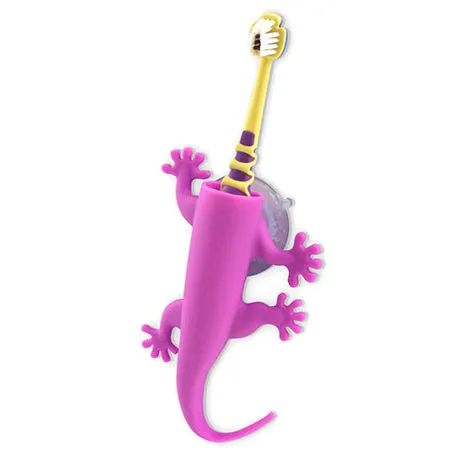 Larry the lizard toothbrush holder | Four colours