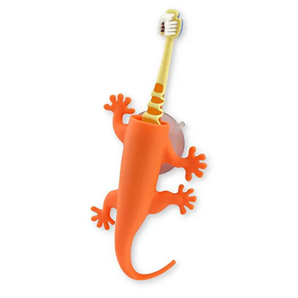 Larry the lizard toothbrush holder | Four colours