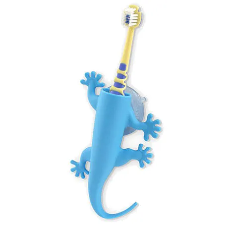 Larry the lizard toothbrush holder | Four colours