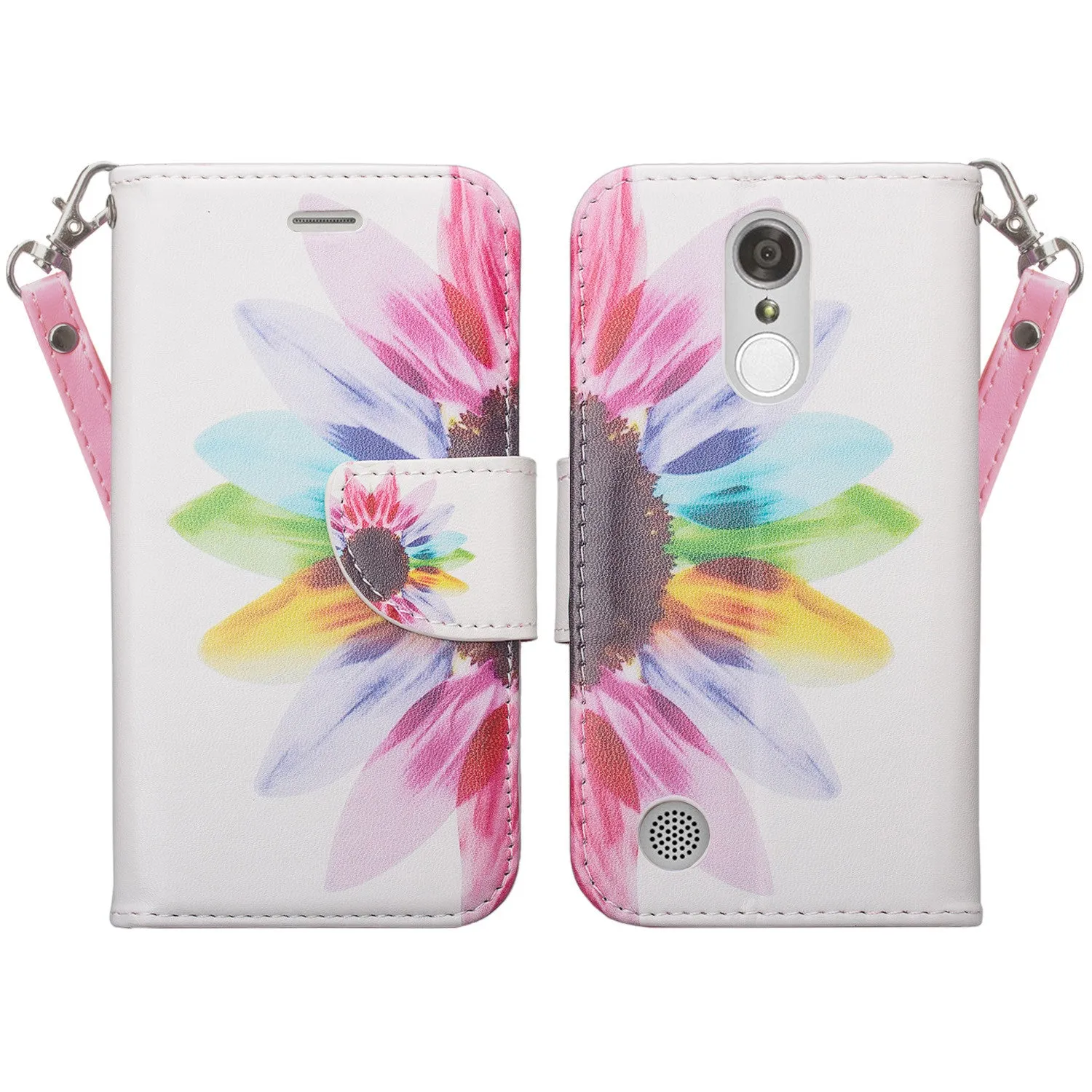 LG LV3 Wallet Case - Vivid Sunflower