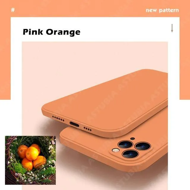 Liquid Silicone Case For iPhone