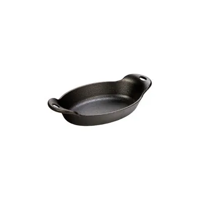 Lodge 16 Ounce Cast Iron Oval Mini Server