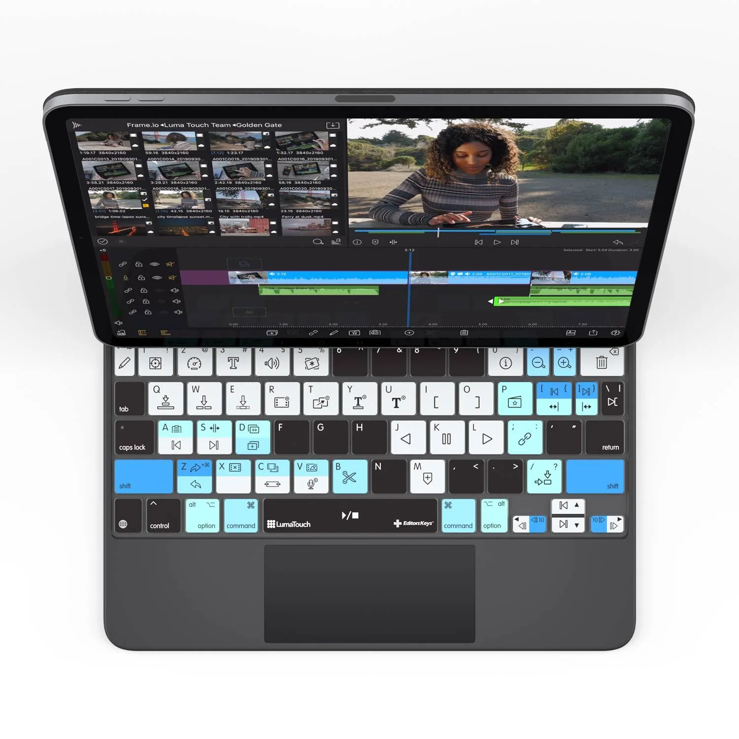 LumaFusion Keyboard Cover for iPad Magic Case