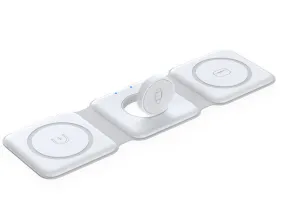 Magnetic Foldable Wireless Charger Charging Station Multi-device