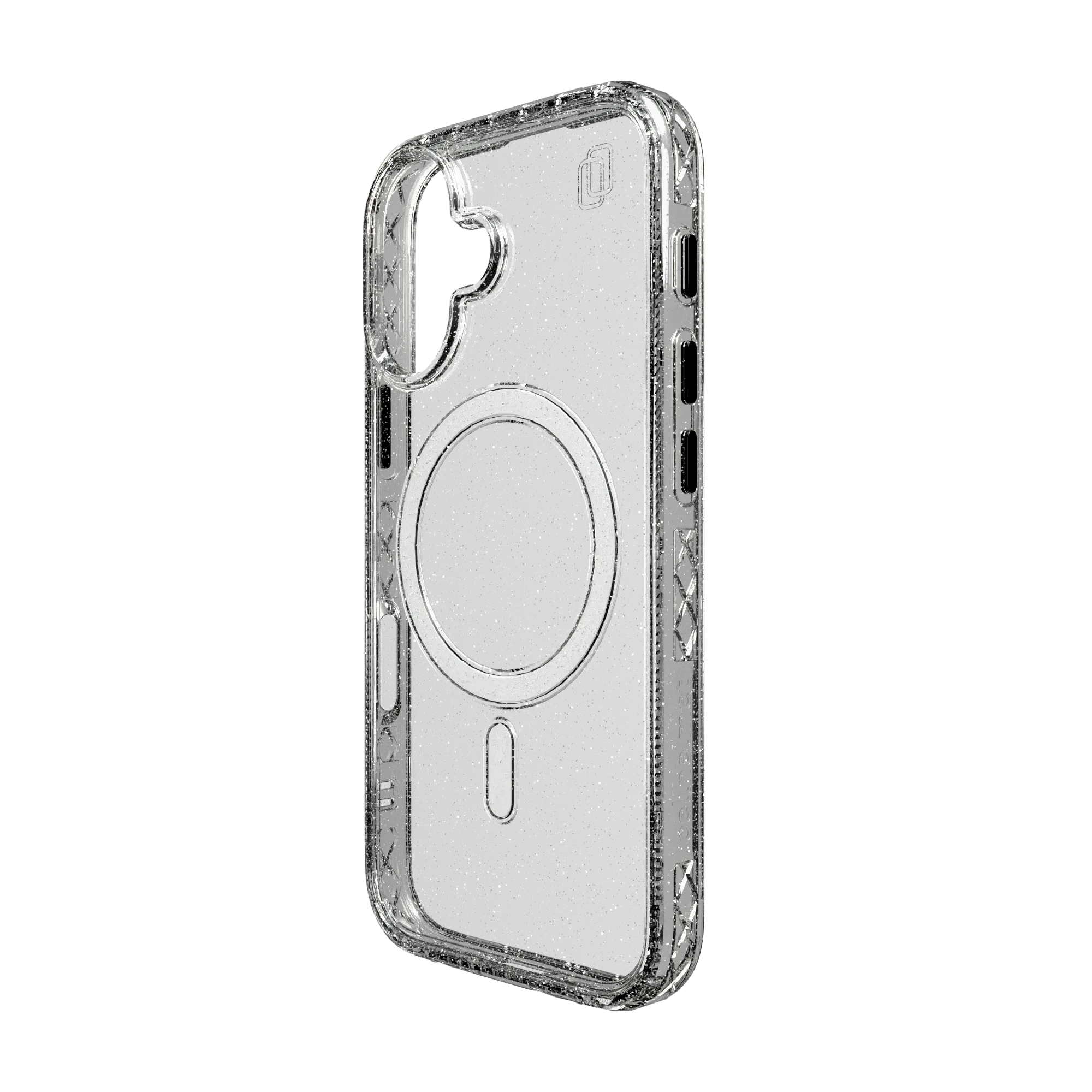 MagSafe® Case for Apple iPhone 16 | Crystal Clear Sparkle | Magnitude Series