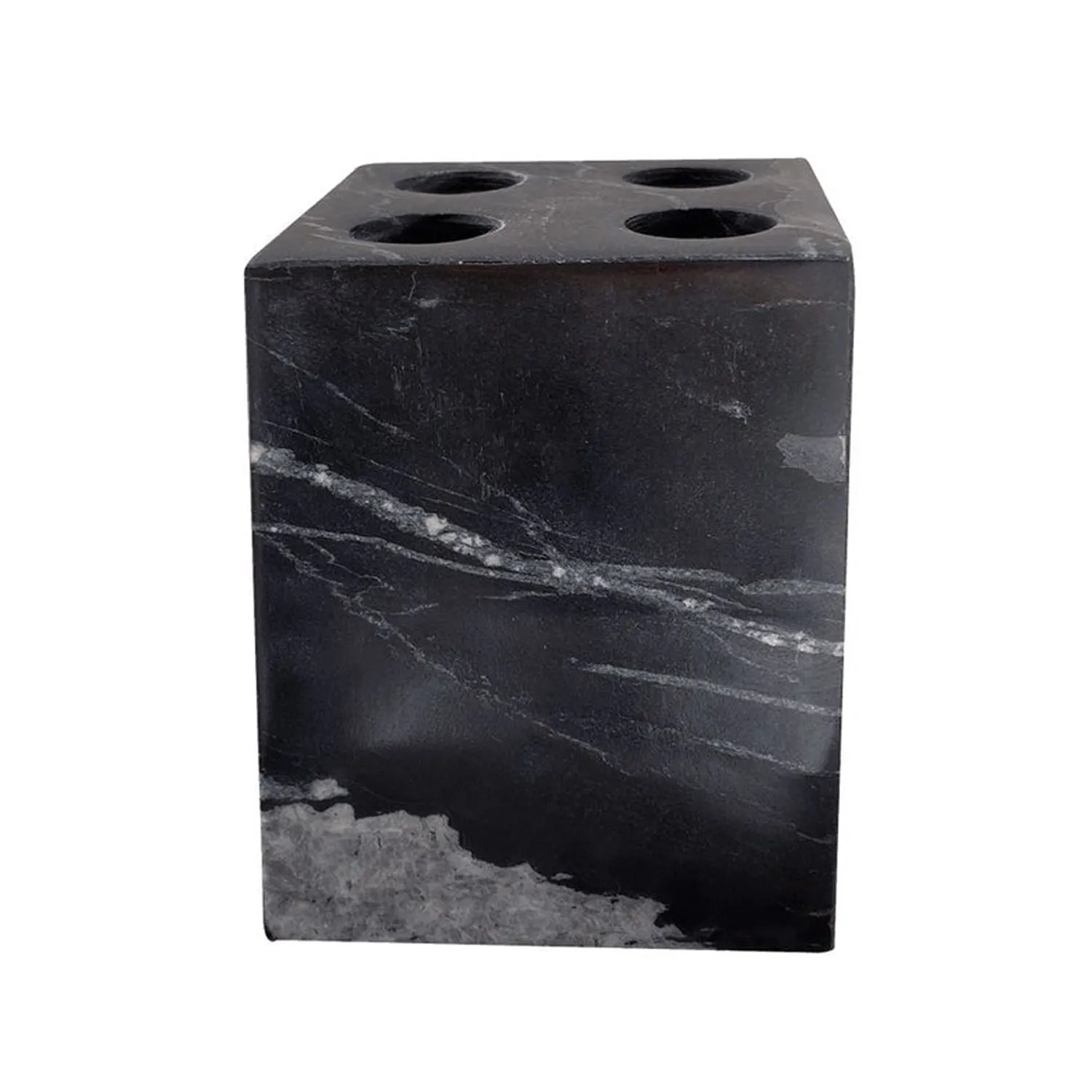 Marquina Black Marble Bathroom Set