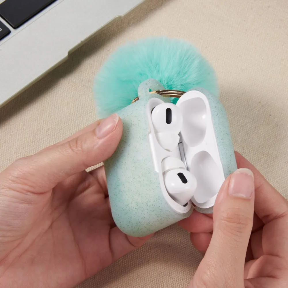 Mint Green Glitter Case for Airpods 3