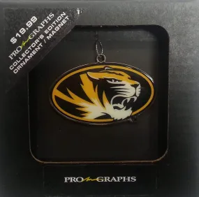 Missouri Tigers Collector's Edition Christmas Tree Ornament Magnet