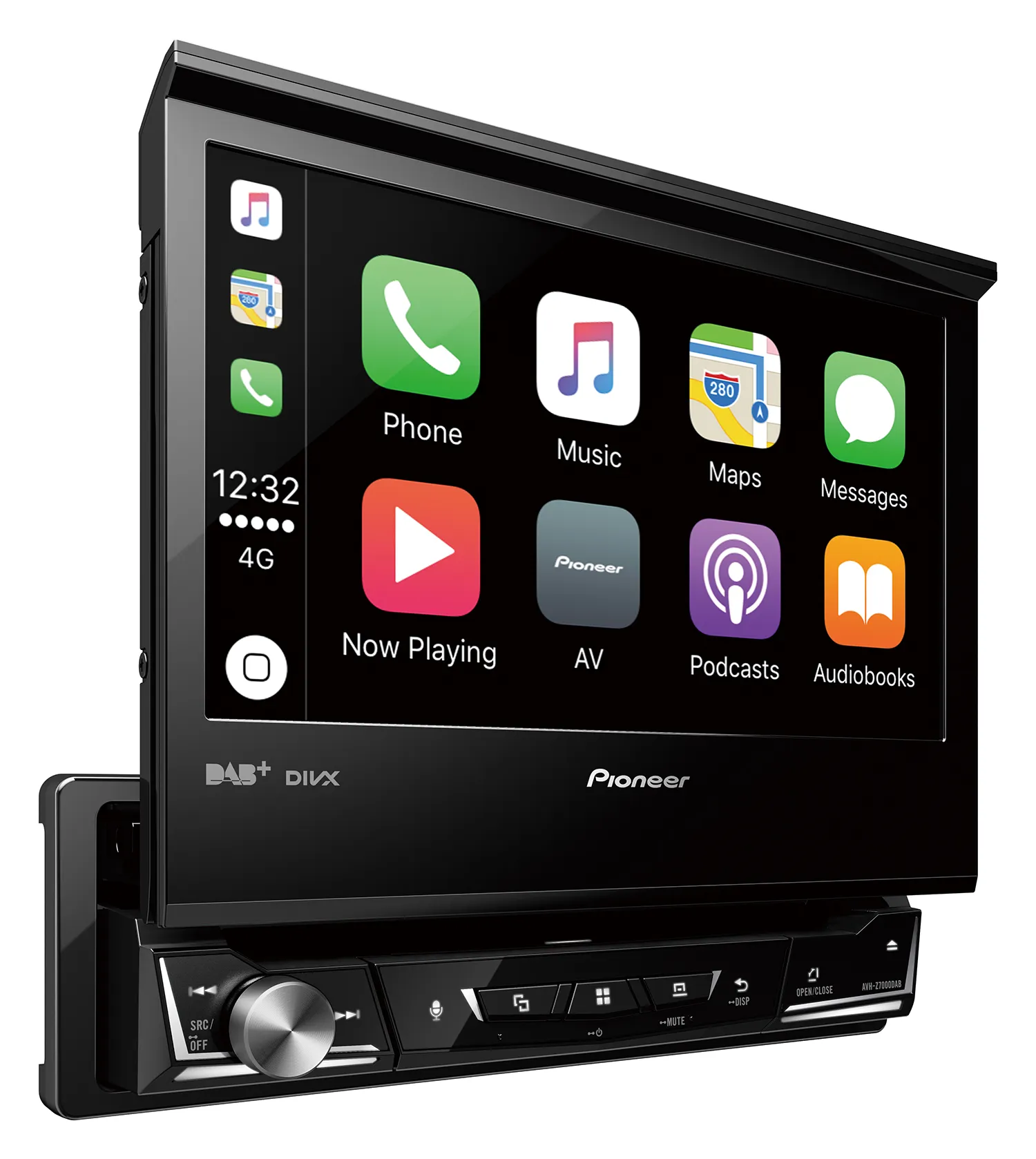 Multimedija automobiliui Pioneer AVH-Z7000DAB, 1-DIN, USB, BLUETOOTH, DAB/DAB , Apple CarPlay, Android Auto, Waze