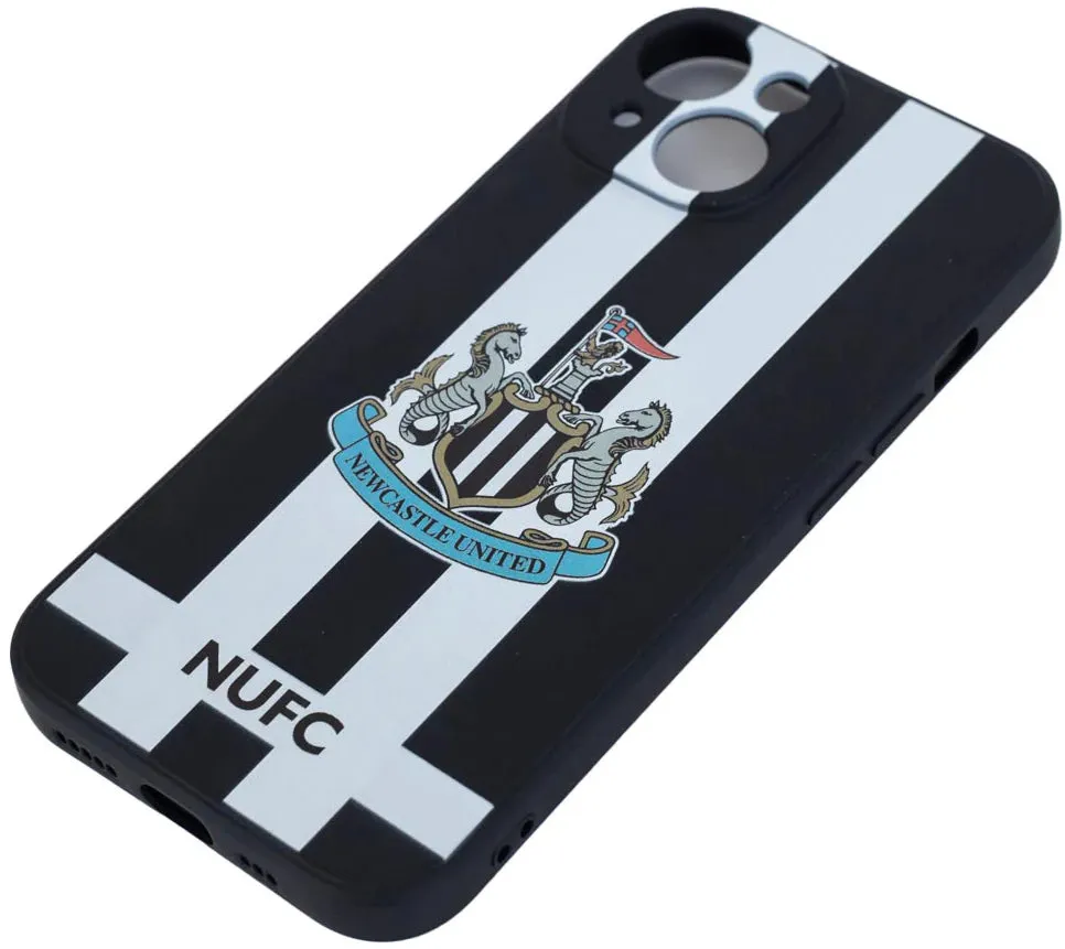 Newcastle United iPhone 14 Stripe Silicone Case