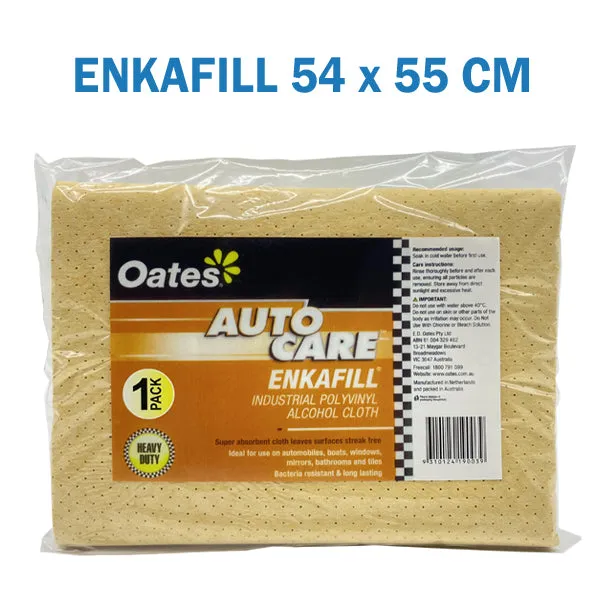 Oates Big Chamois Enkafill Perforated Cloth 54 x 55cm