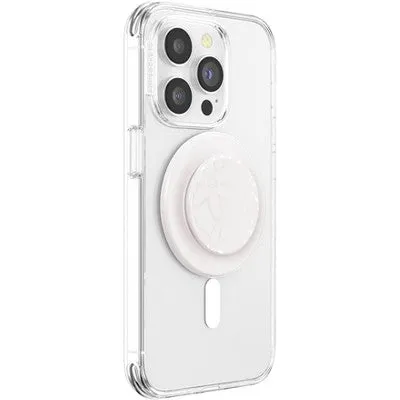 Open Box - PopSockets Magnetic Phone Grip for MagSafe, Magnetic Adapter Ring Included - Horchata