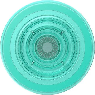 Open Box - PopSockets Magnetic Phone Grip with MagSafe, Magnetic Adapter Ring Included - Translucent Mint