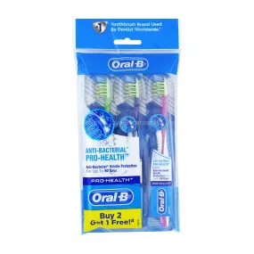 Oral-B Anti-Bacterial Pro-Health Toothbrush 2 1pcs