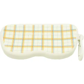 Pattern Sunglasses Case - Plaid Pattern