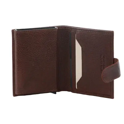 Pierre Cardin - Vert leather wallet w slider PC3644 - Brown