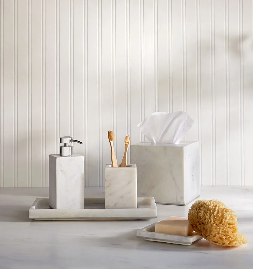 Pietra Marble Toothbrush Holder