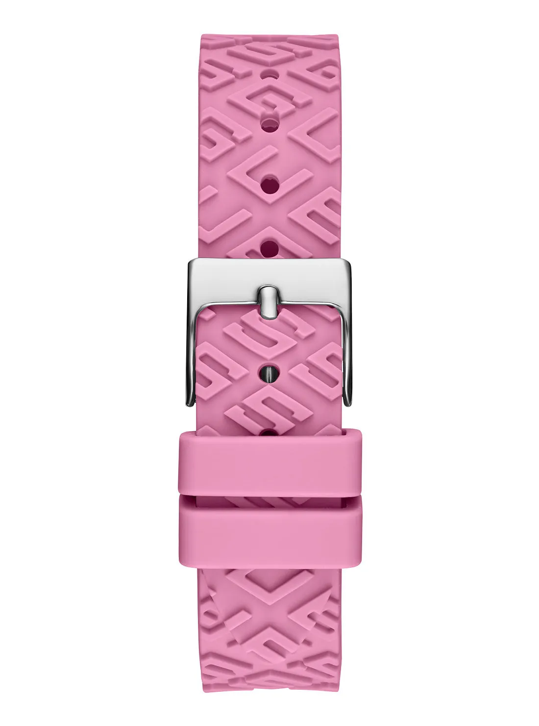 Pink Fame Logo Silicone Watch