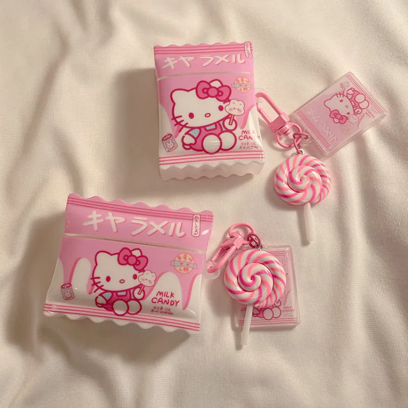 Pink Kitty Candy Airpods Case - Lovesickdoe