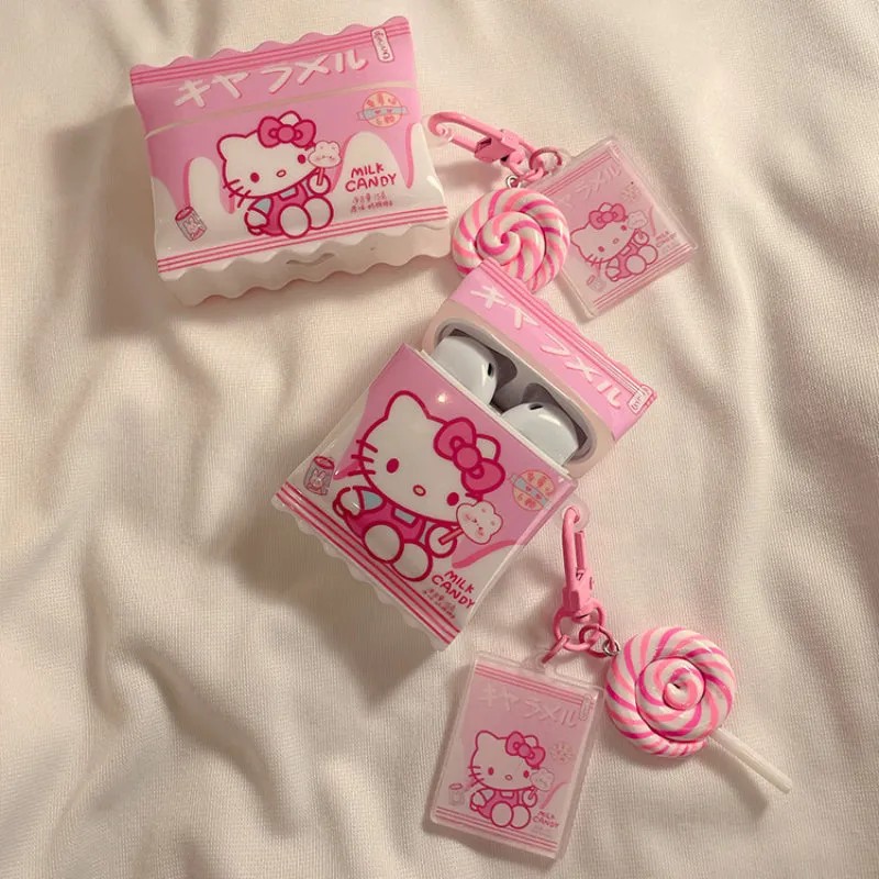 Pink Kitty Candy Airpods Case - Lovesickdoe