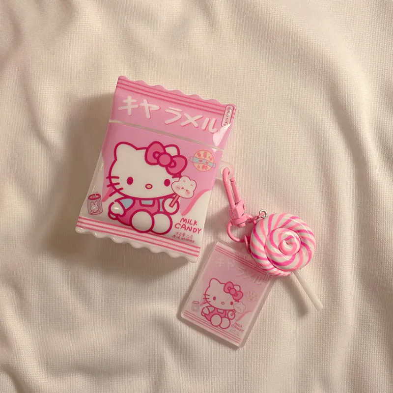 Pink Kitty Candy Airpods Case - Lovesickdoe