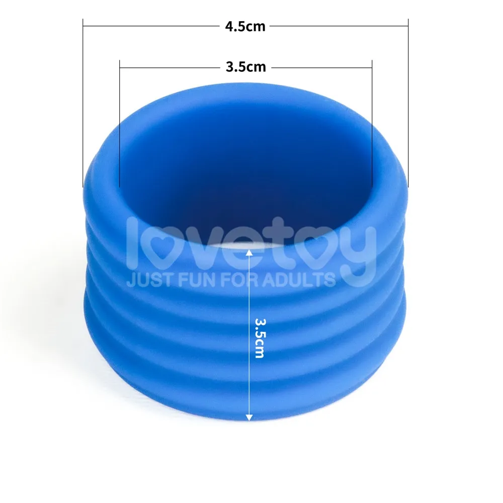 Pinnacle Pro Deep Rib Grip Ring Blue