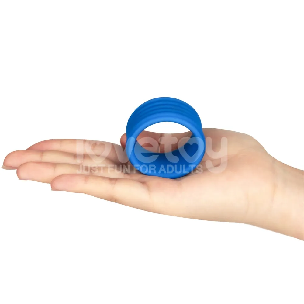 Pinnacle Pro Deep Rib Grip Ring Blue