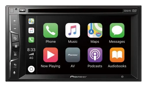 Pioneer AVH-Z2250BT Multimedia Bluetooth/USB/DVD Double Din Radio