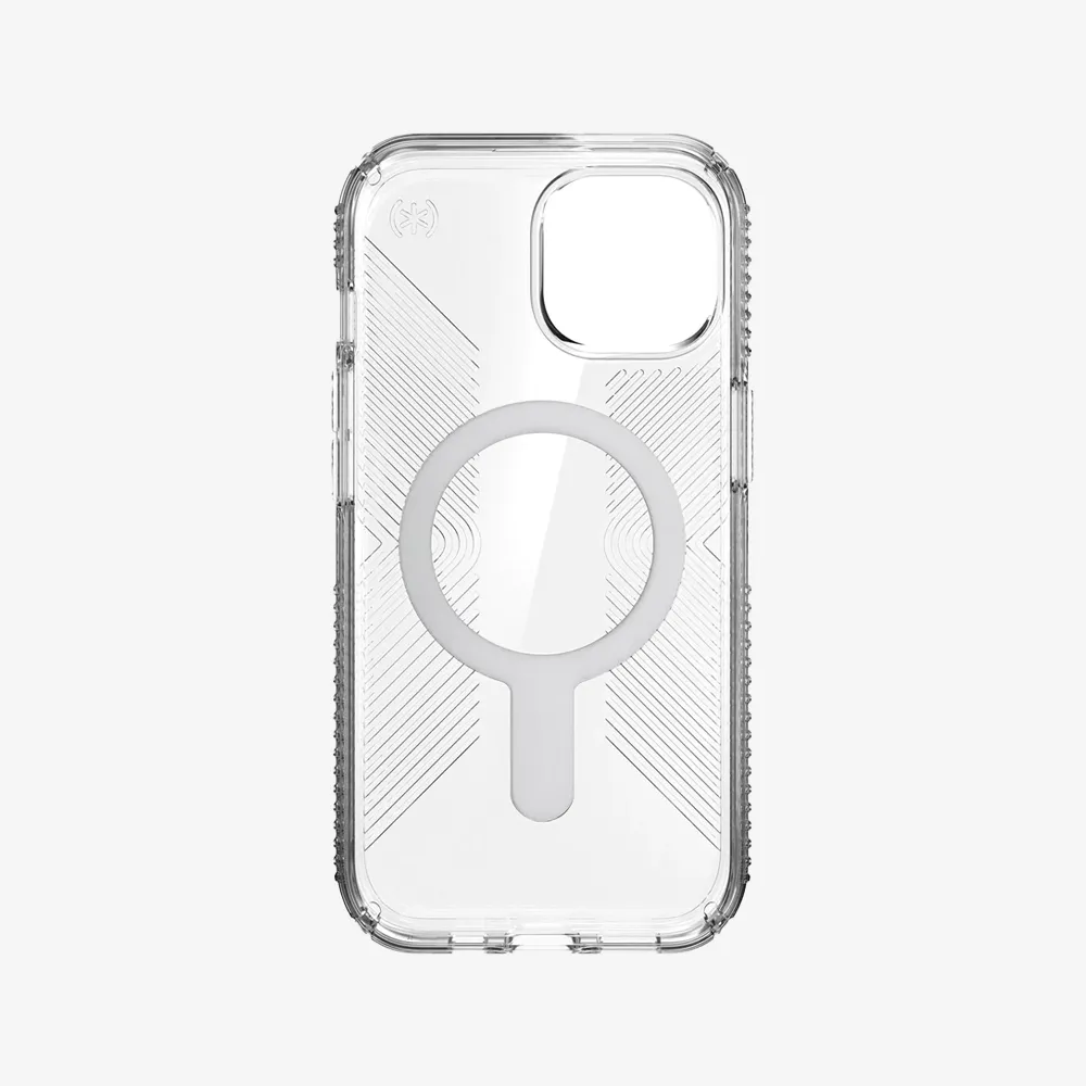 Presidio Perfect Clear Grip MagSafe Case with ClickLock for iPhone 15 Series