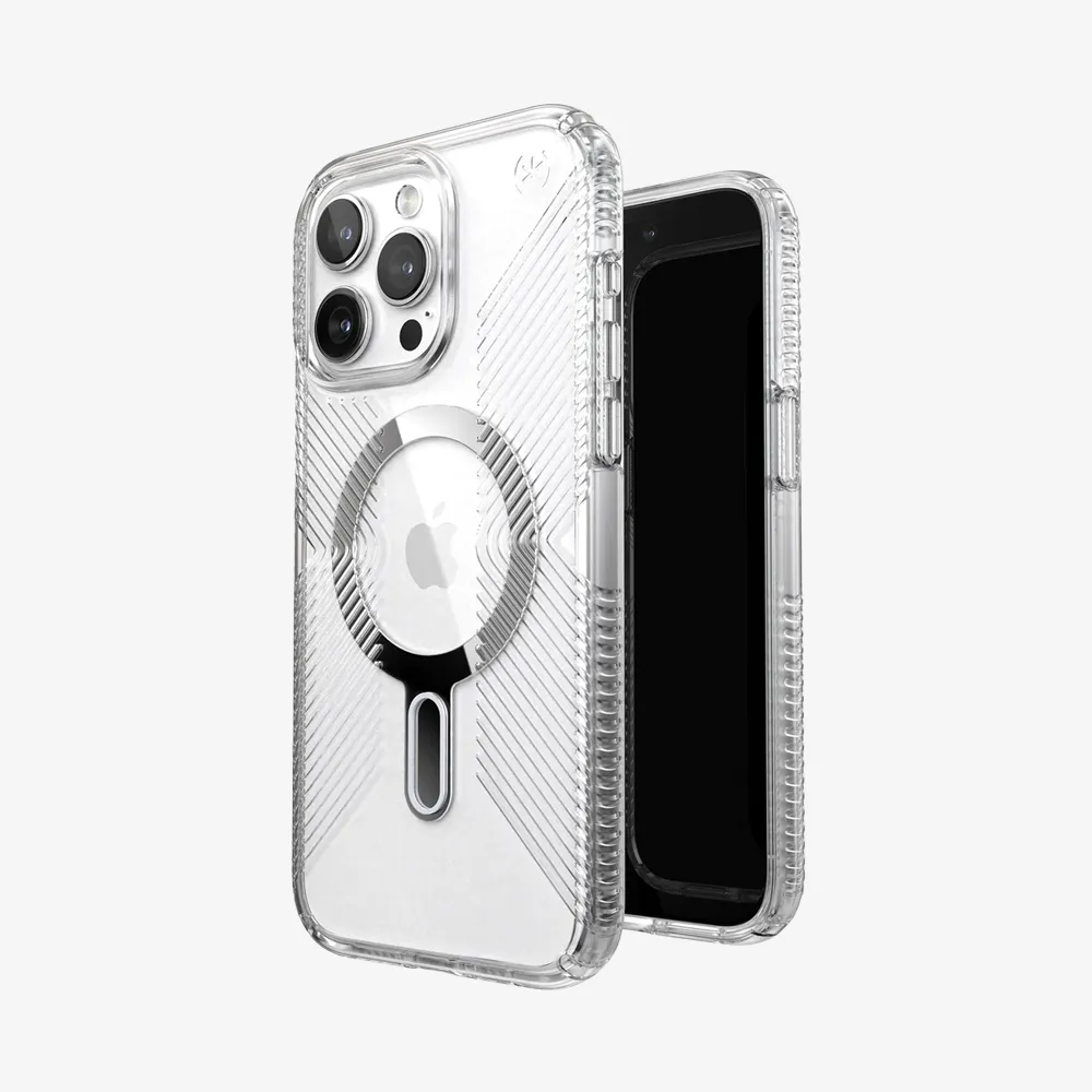 Presidio Perfect Clear Grip MagSafe Case with ClickLock for iPhone 15 Series