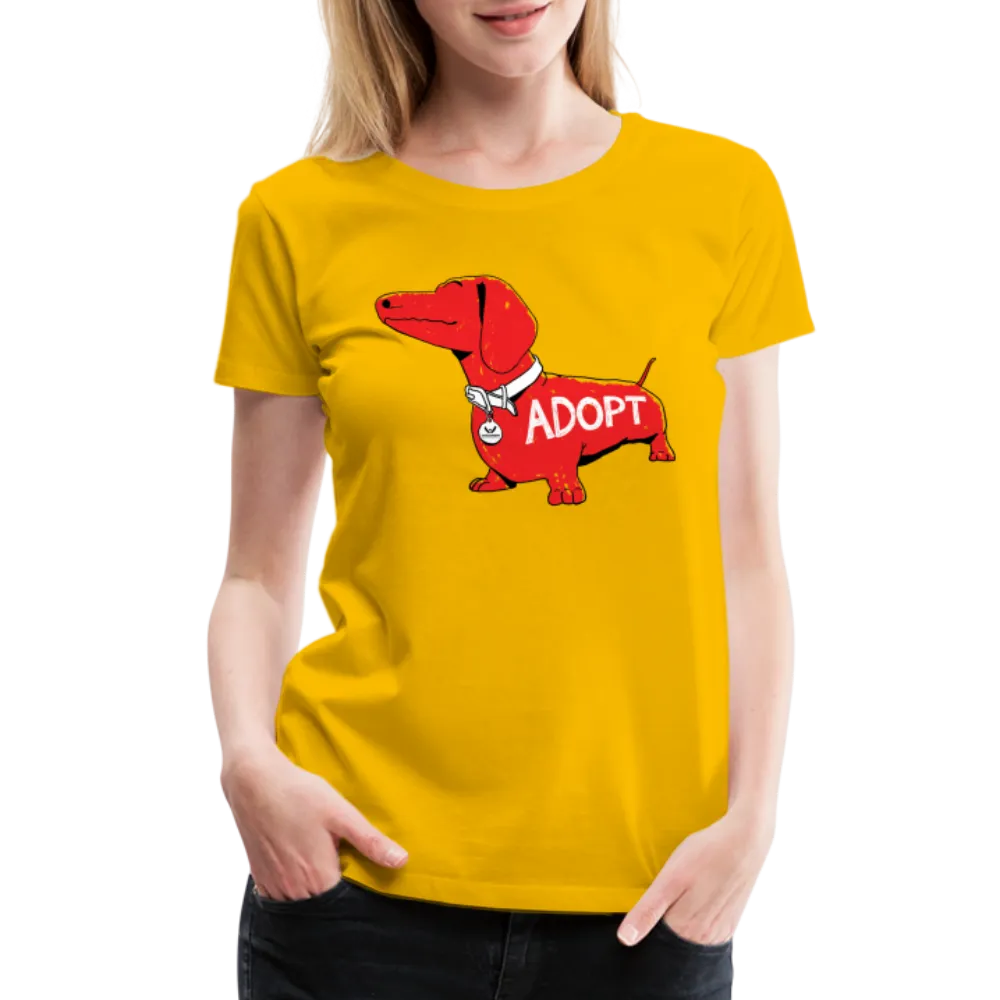 "Big Red Dog" Contoured Premium T-Shirt