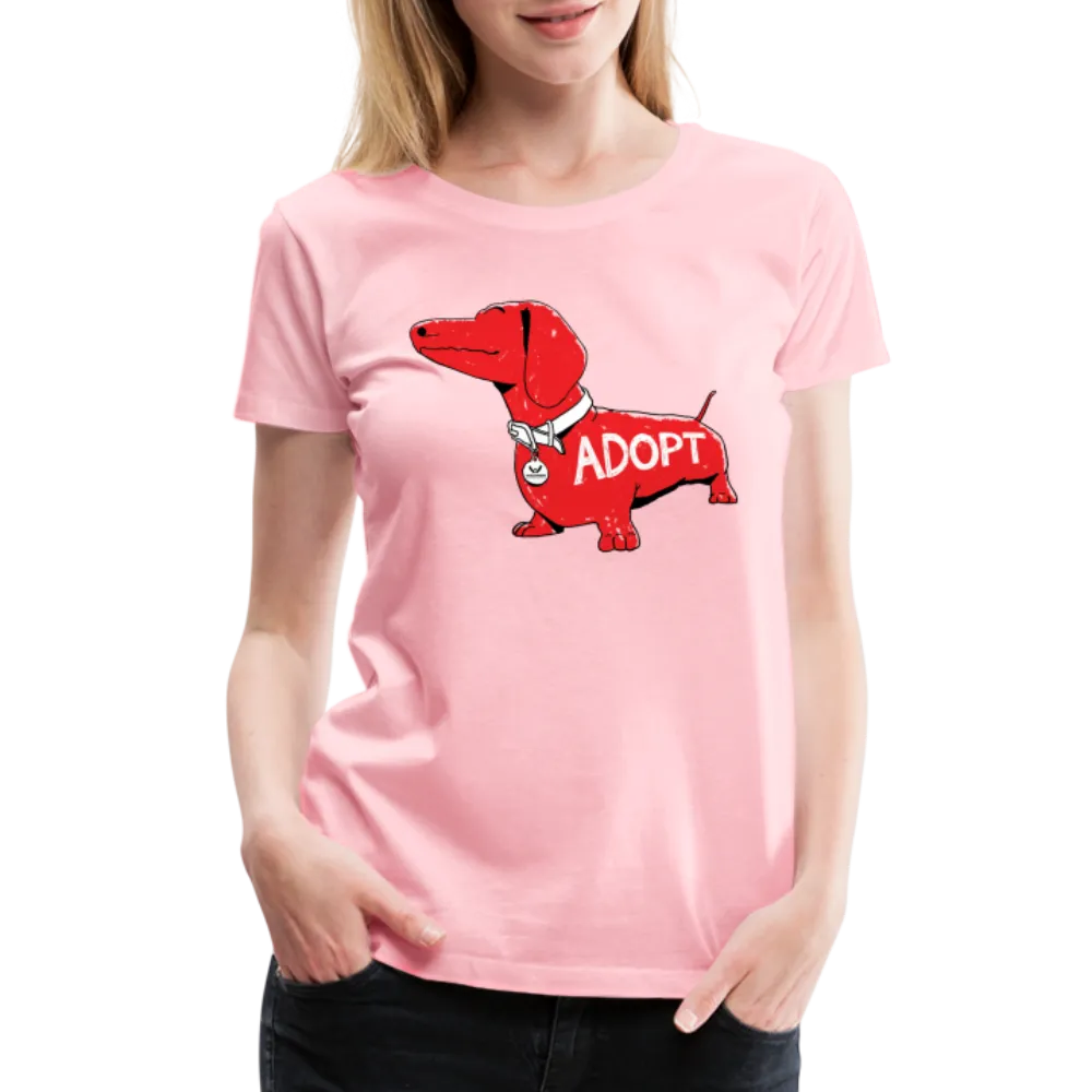 "Big Red Dog" Contoured Premium T-Shirt