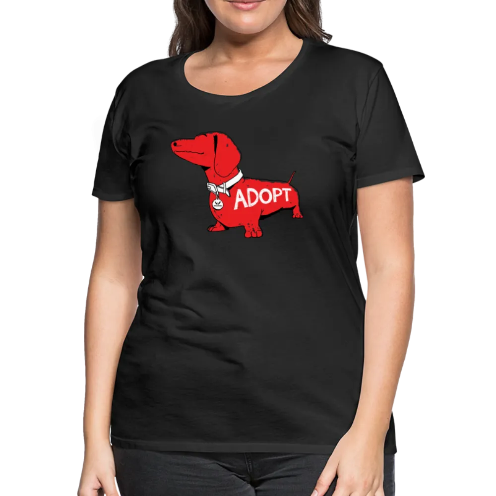 "Big Red Dog" Contoured Premium T-Shirt