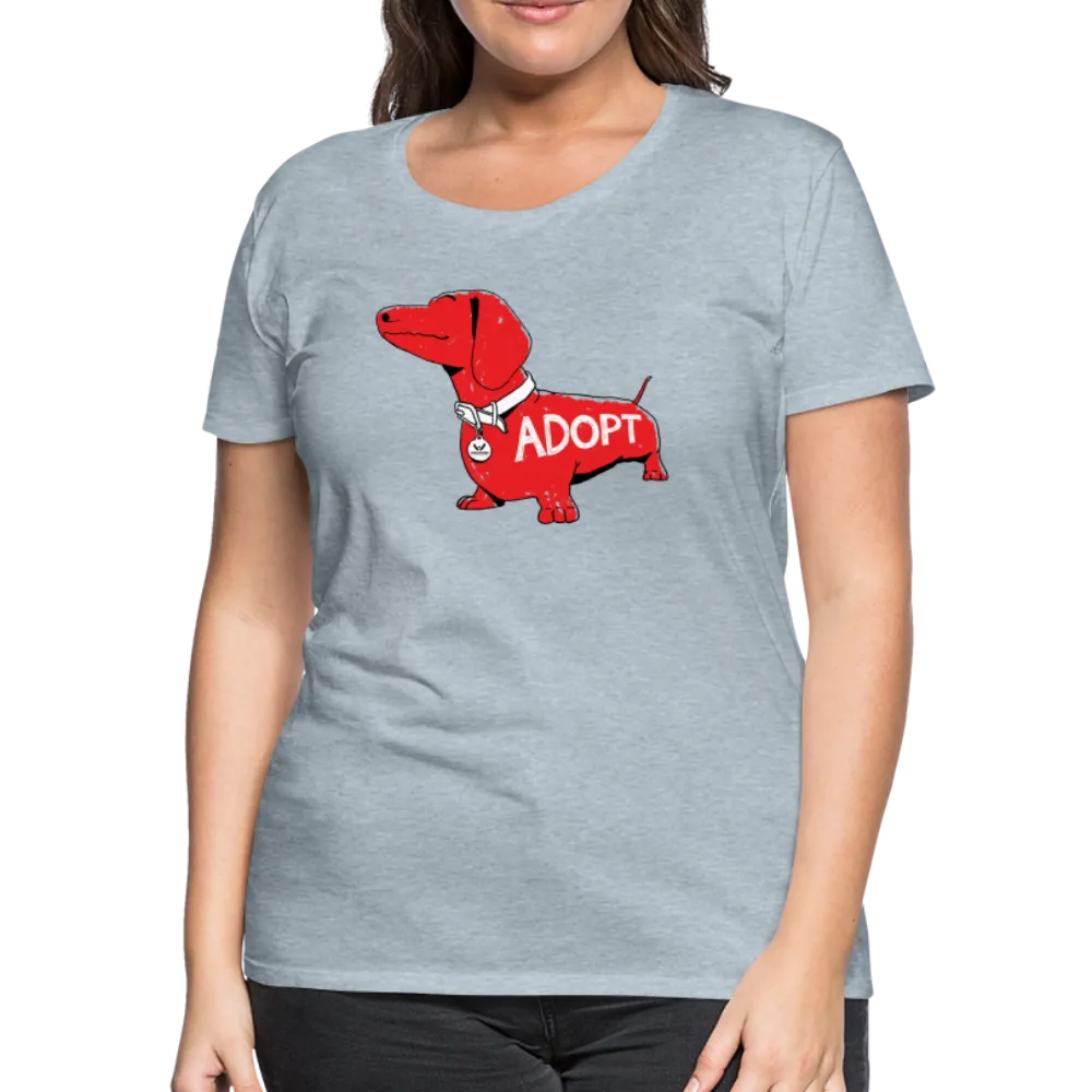 "Big Red Dog" Contoured Premium T-Shirt