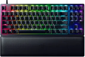 Razer Huntsman V2 Tenkeyless-Optical Gaming Keyboard (Clicky Purple Switch) Wired Keyboards