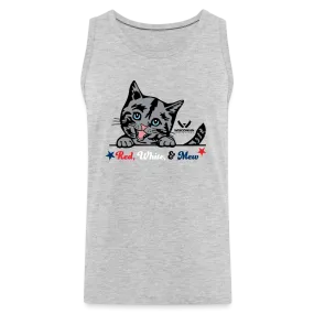 Red White & Mew Classic Premium Tank