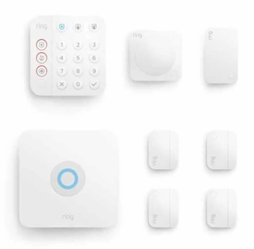 RING ALARM KIT V2 700 SERIES (8 PIECE KIT)