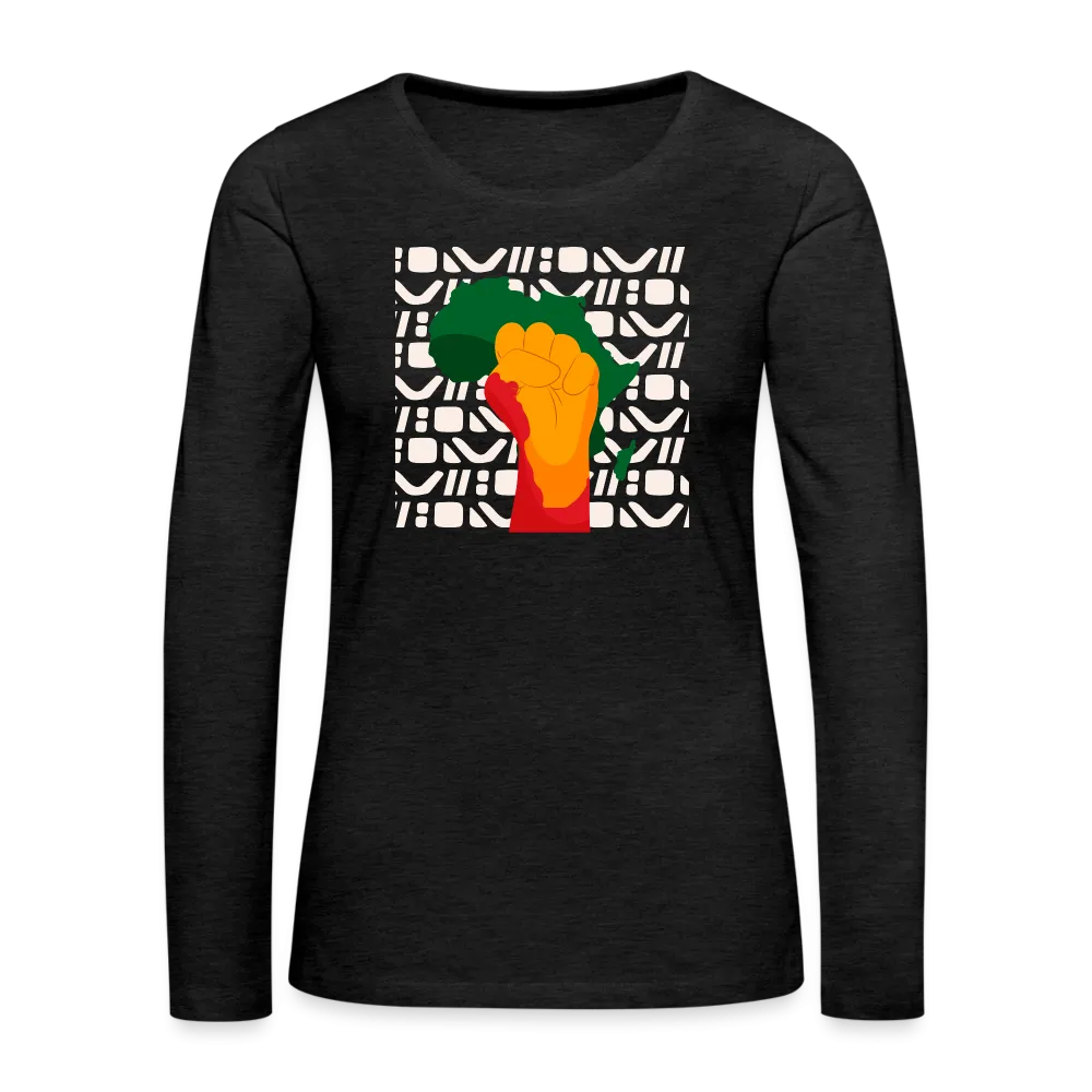 Rise up Africa - Women's Premium Long Sleeve T-Shirt