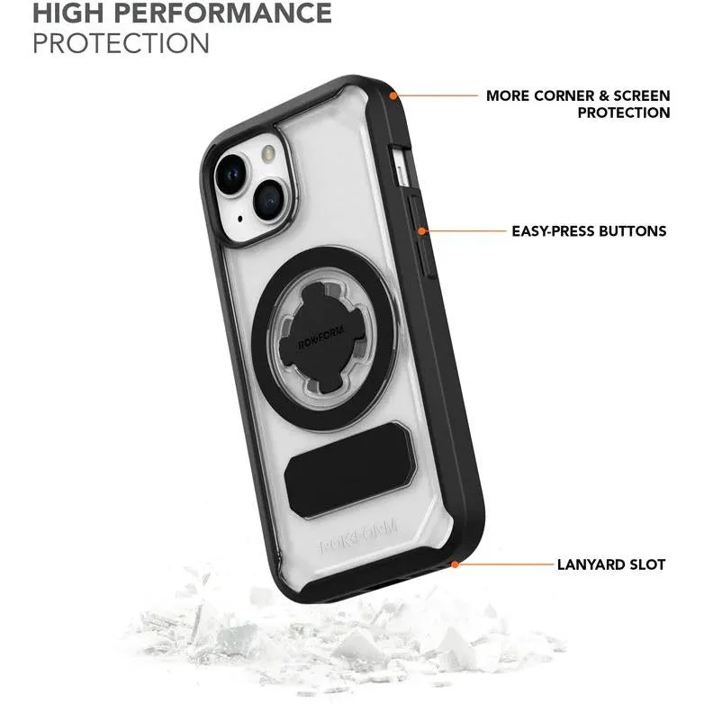 Rokform Crystal Case for iPhone 15 (Clear)