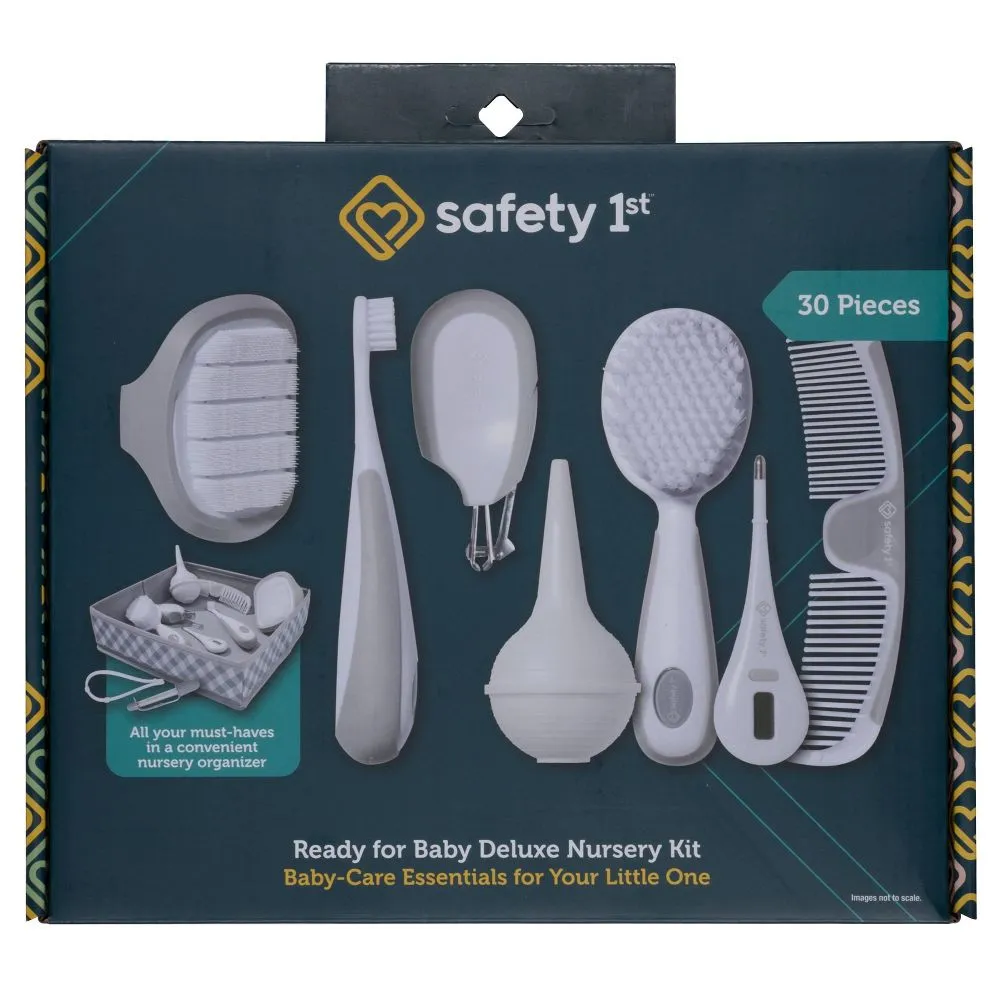 Safety 1st Deluxe Baby Nursery Kit - Gray - 30pc