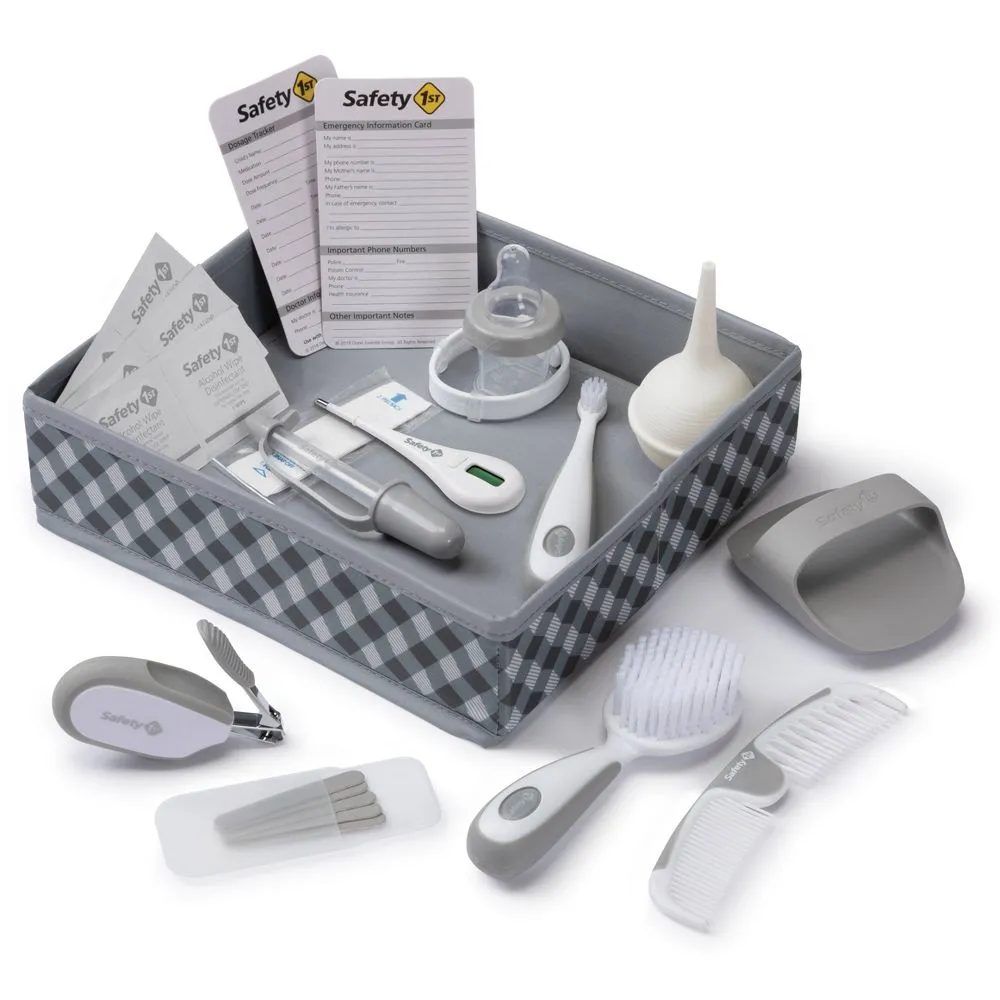 Safety 1st Deluxe Baby Nursery Kit - Gray - 30pc