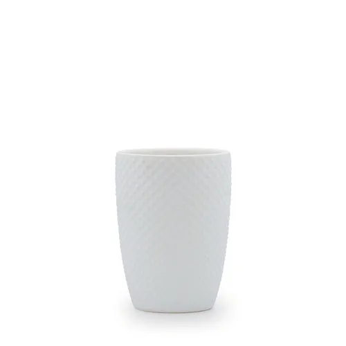 S&P Emboss White Tumbler - 8x11cm