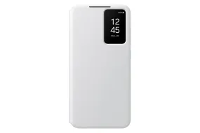 Samsung S24  Smart View Wallet Case White